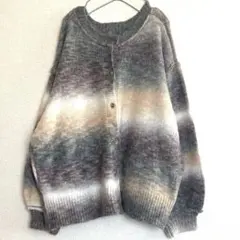 【ブラックフライデー‼︎】 チャコクローゼット ニットカーディガン F 大きめ