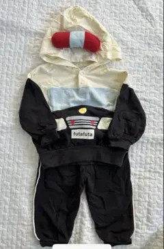 futafuta パトカーなりきりセットアップ パーカー ボトム