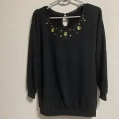 INGNI ビジュー付きニット