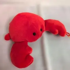 【お買い得】カニのマスコット　ボールチェーン付き　フワフワ
