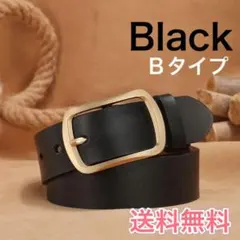 メンズベルト　レディース　新品　黒　ビンテージ　カジュアル　ビジネス　学生