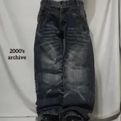 デニムスラックス