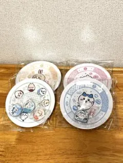 ちいかわ くら寿司コラボ 寿司皿4種コンプリート　Chiikawa