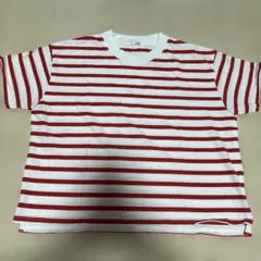 LOWRYS FARM ボーダーTシャツ 赤白のサムネイル