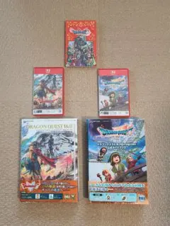 ドラゴンクエスト1.2、7、11Sソフト&公式ガイドブック1.2、7セット