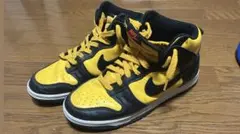 Nike ハイカットスニーカー 黒/黄色
