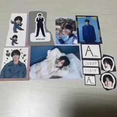 Aぇ! group 佐野晶哉 トレカ シール カレンダー特典セット