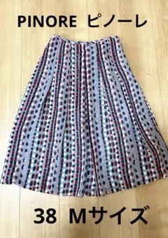 PINORE ピノーレ　極美品　美品　Ｍサイズ　38 ミモレ丈スカート　上品