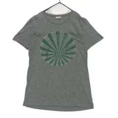 DRIES VAN NOTEN ボーダーTシャツ L コットン 半袖 グレー DRIES VAN NOTEN ボーダーTシャツ L コットン 半袖 グレー