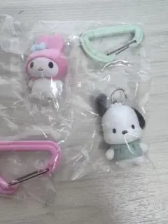 산리오 다채로운 카라비나 마스코트 매력 마이멜로 포차코