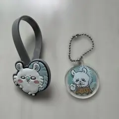 送料無料✨2点 ちいかわ モモンガ ラバーマルチベルト アクリルキーホルダー