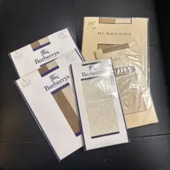 Burberrys ストッキング・ソックス丈ストッキング　5足セット L