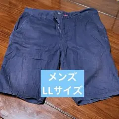 【値下げ中】メンズ　半ズボン　短パン　ネイビー
