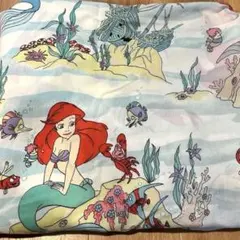 【希少】The Little Mermaid ヴィンテージボックスシーツ