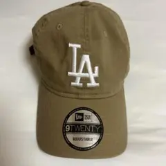 NEW ERA 9TWENTY LAキャップ ベージュ