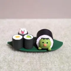 デコレ　コンコンブル　カッパ巻き　細巻き文鳥　木の葉皿