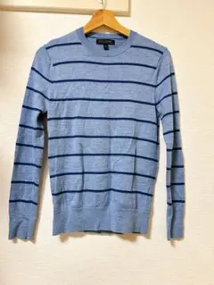 BANANA REPUBLIC ボーダーニット 薄手 コットンニット