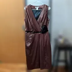 NEWPORT NEWS ドレス ブラウン