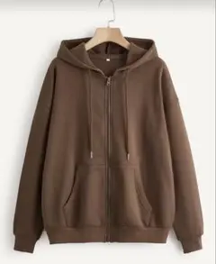 無地 パーカー フード付き スウェット ロングスリーブトップス カジュアル