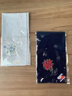 【新品】Louis Féraud ハンカチ 2枚組 花柄