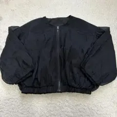 GU KIDS 黒 ジャケット サイズ130シアー　アウター