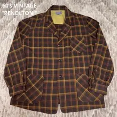 60s ペンドルトン　チェック　Pendleton ウール テーラードジャケットのサムネイル