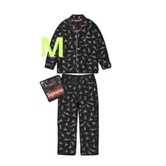 Supreme x Hanes Holiday Pajama Set Black