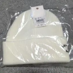 【新品】ビラボン　ホワイト　　2WAY ニット帽