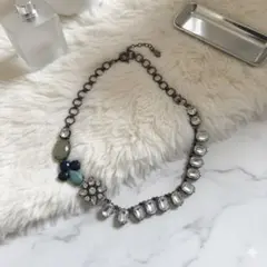 早い者勝ち⭐︎美品 ネックレス ビジュー キラキラ 大ぶり 華やか 即買い歓迎