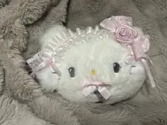 新品未使用　チャーミーキティ　ホワイトフリル　ポーチ