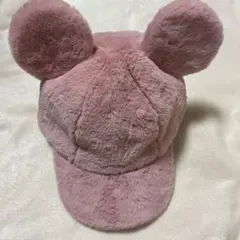 東京ディズニーリゾート ピンク ミッキーマウス 耳付きファンキャップ