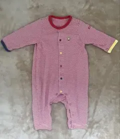 【ミキハウス】長袖ロンパース【70】