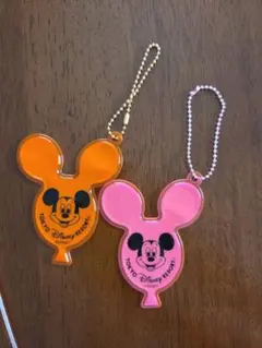 東京ディズニーリゾート バルーン キーホルダー 2個セット