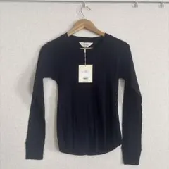 searoomlynn VintageコットンクルーネックロンT ネイビーのサムネイル