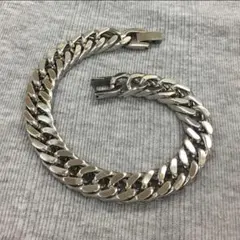 STAINLESS STEEL 喜平チェーンブレスレット Silver