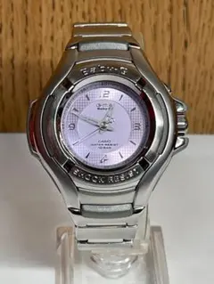 CASIO Baby-G 腕時計 シルバー/ラベンダー