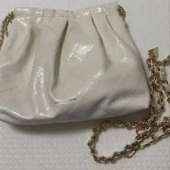 CHARLES&KEITH ドゥオ ブレードチェーンハンドルホーボーバッグ L