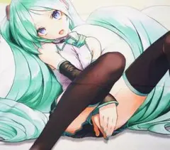 初音ミク 巨大タペストリー/布ポスター 約150cm×100cm 中古品のサムネイル