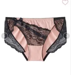 【新品】aimerfeel サテンカシュクールレースショーツ　ピンクMサイズ