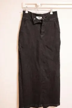 AZUL by MOUSSY ブラックデニムタイトスカート M