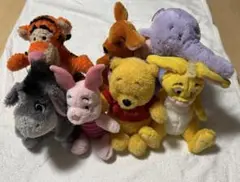 ディズニー　プーさん　仲間　ぬいぐるみ　まとめ売り