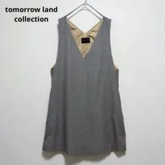 【トゥモローランドコレクション】　シルク混　ノースリーブ　チュニック　ワンピースのサムネイル