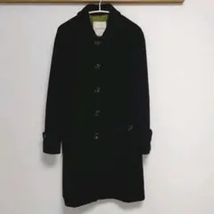 ウールステンカラーコート ロングコート