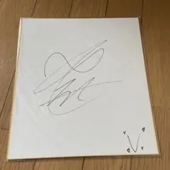 【 本日限定価格 】BTS テヒョン　サイン　色紙