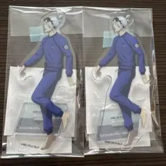 ブルーロック展 ブルロ アクリルスタンド アクスタ 我牙丸吟 缶バッジ