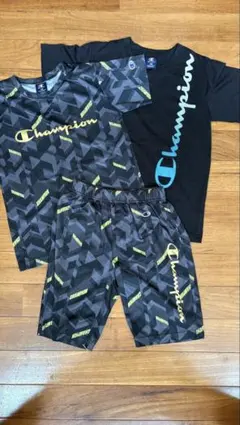 ⭐︎①Champion Tシャツ・ショートパンツセット　合計3つ