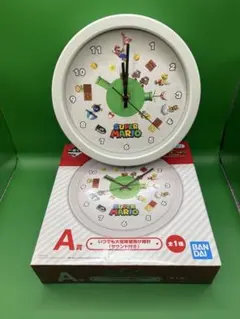 一番くじ スーパーマリオ 壁掛け時計 土管の貯金箱 4個セット - メルカリ