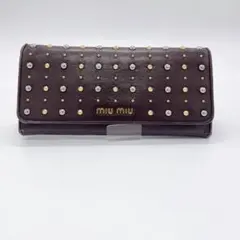 2025年最新】MIU MIU スタッズ 財布の人気アイテム - メルカリ