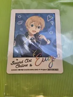 ソードアート・オンライン SAO カラオケの鉄人 特典 フォトカード ユージオ