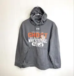 Under Armour グレー フード付きパーカー LG/G
